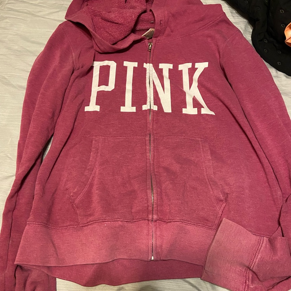 VS Pink Zip Up Jacket